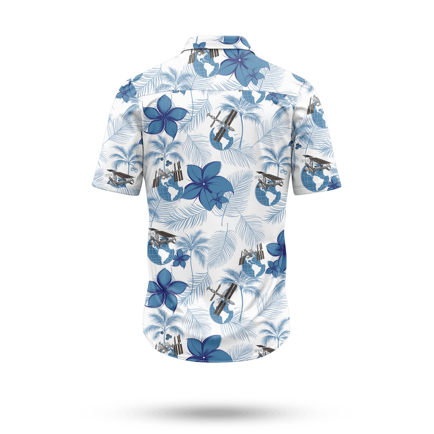 International Space Station Hawaiian Shirt - Cape Kennedy Clothing