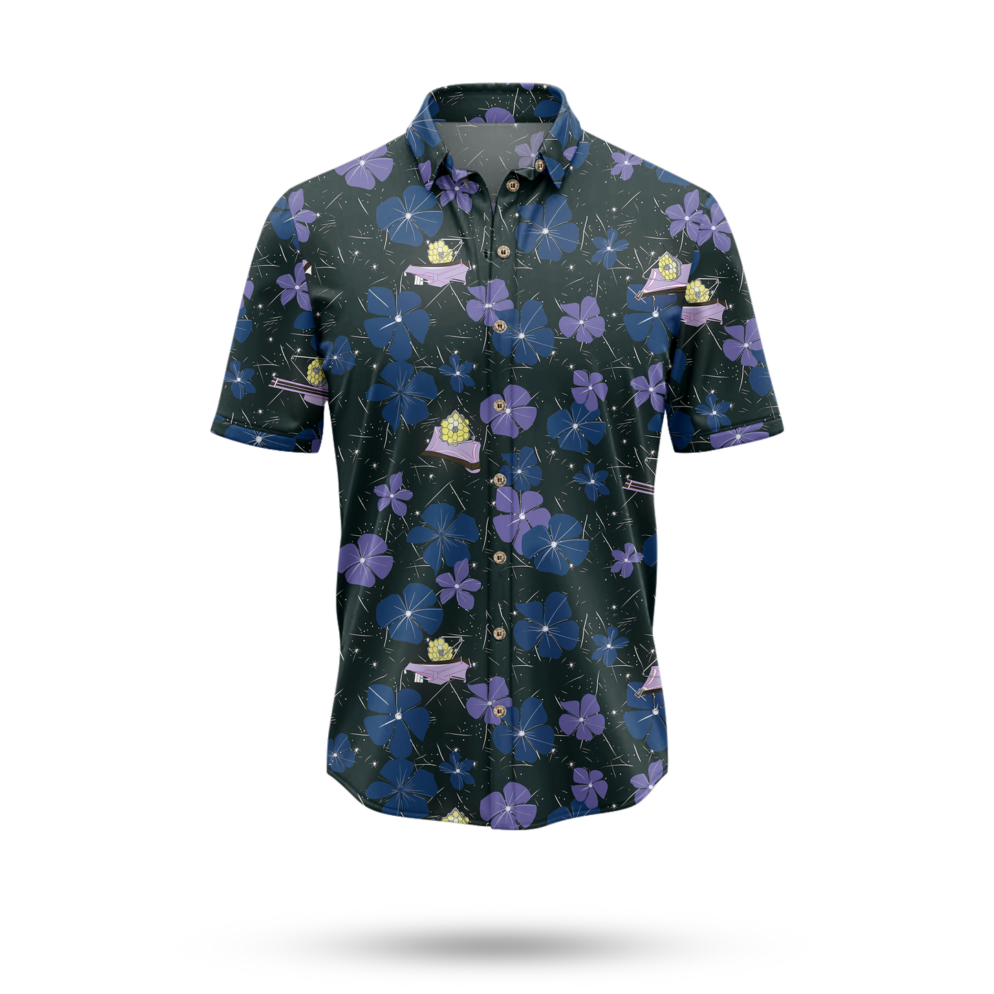 James Webb Space Telescope Hawaiian Shirt - Cape Kennedy Clothing