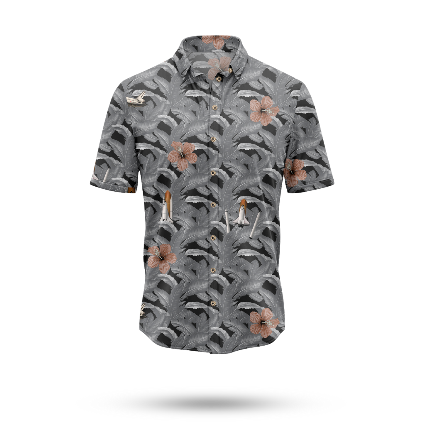 Space Shuttle Hawaiian Shirt