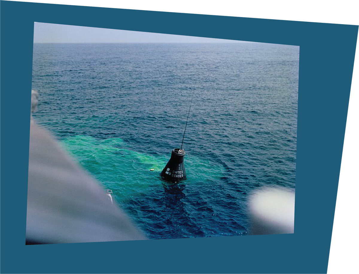 The Moment of Splashdown: Recovery at Sea