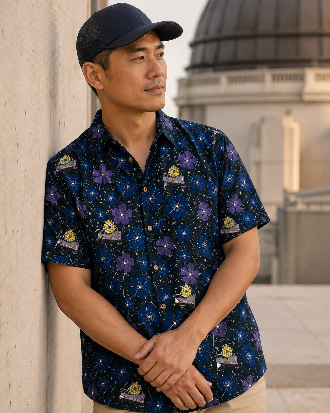 James Webb Space Telescope Hawaiian Shirt - Cape Kennedy Clothing 
