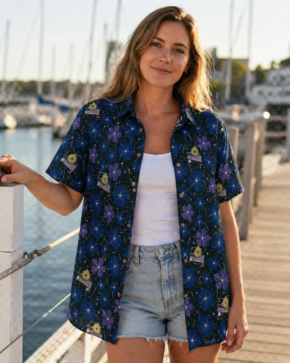 James Webb Space Telescope Hawaiian Shirt - Cape Kennedy Clothing 