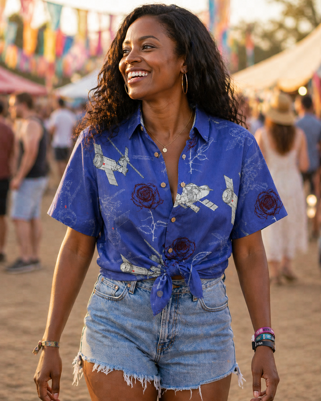 Skylab Hawaiian Shirt - Cape Kennedy Clothing 