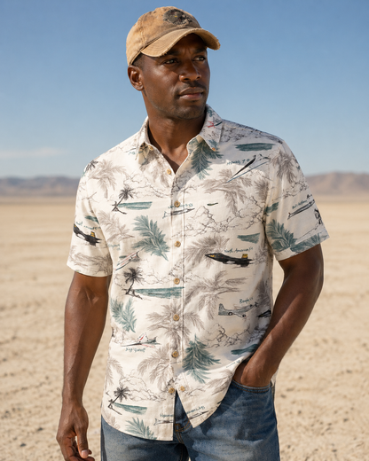 X-Planes Hawaiian Shirt - Cape Kennedy Clothing 