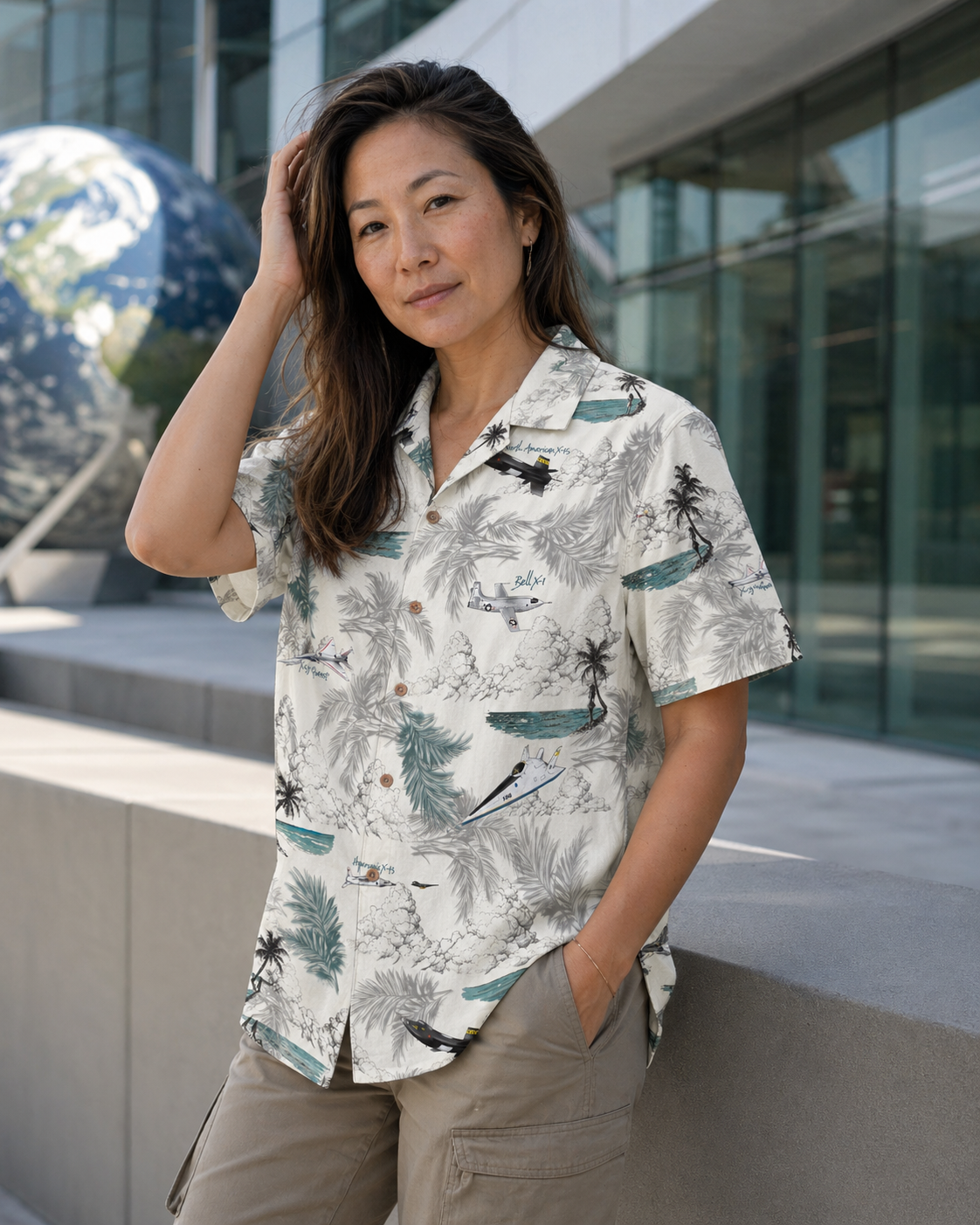 X-Planes Hawaiian Shirt - Cape Kennedy Clothing 