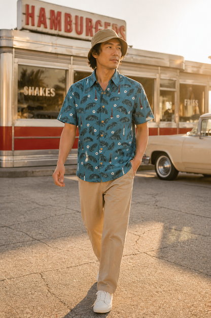 Project Mercury Aloha Shirt - Cape Kennedy Clothing 