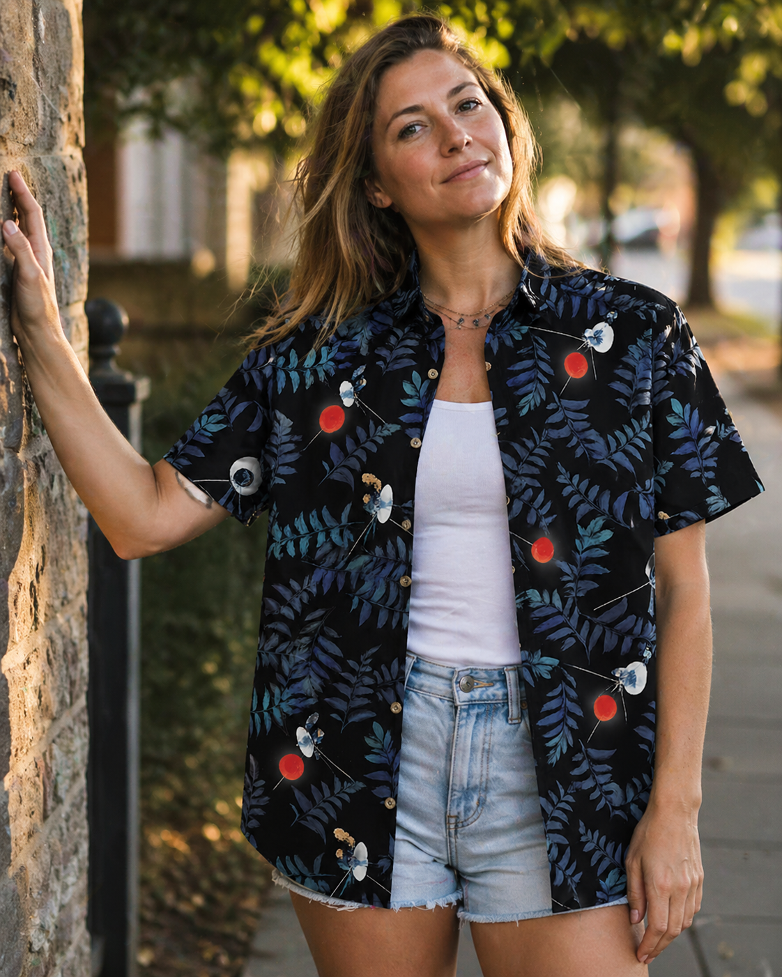Voyager Probe Hawaiian Shirt - Cape Kennedy Clothing 