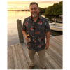 HAM the Space Chimp Hawaiian Shirt - Cape Kennedy Clothing 