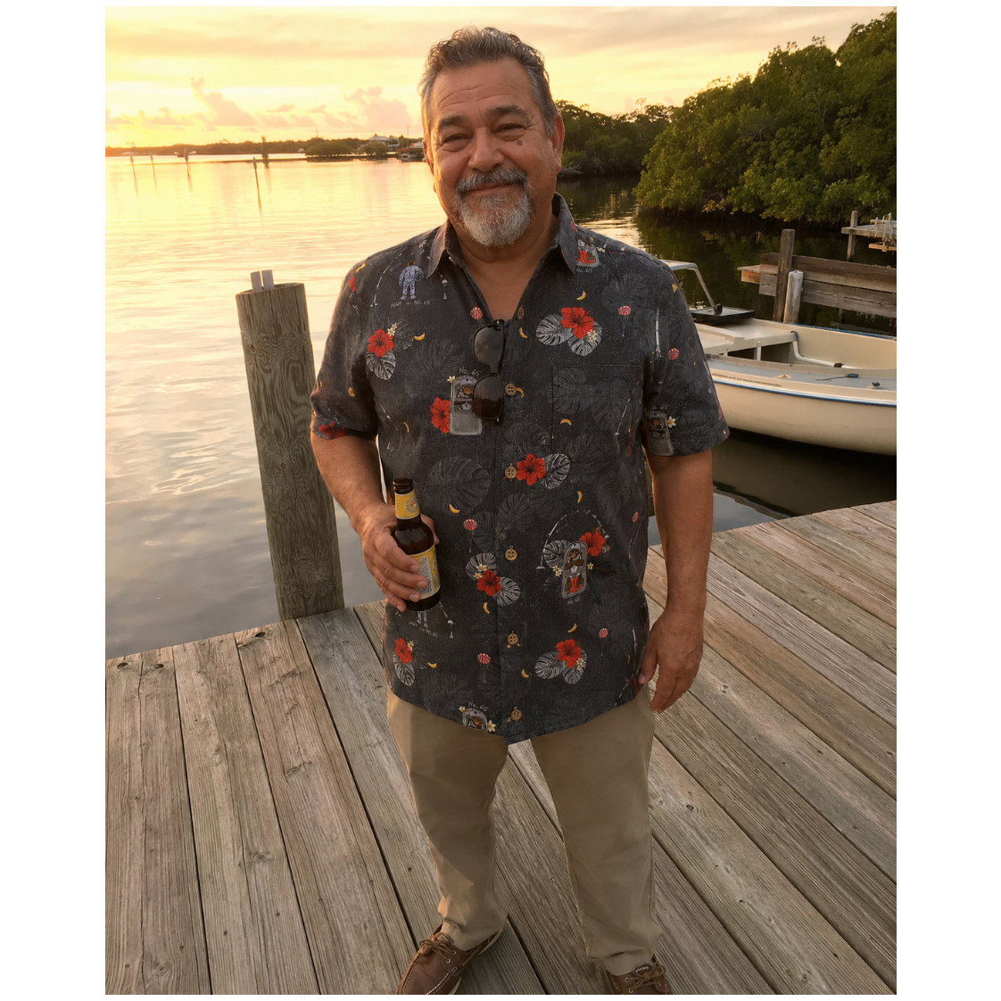 HAM the Space Chimp Hawaiian Shirt - Cape Kennedy Clothing 