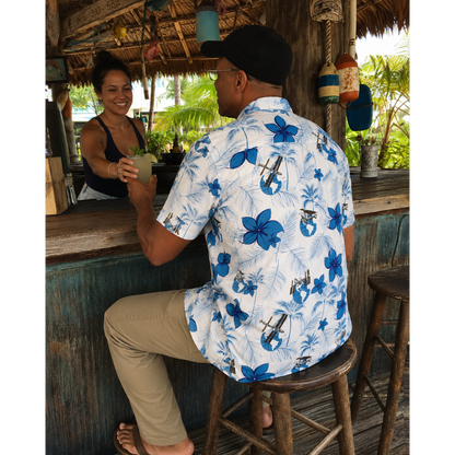 International Space Station Hawaiian Shirt - Cape Kennedy Clothing 