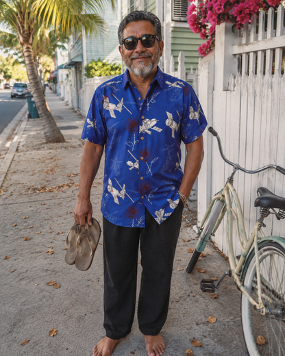 Skylab Hawaiian Shirt - Cape Kennedy Clothing 