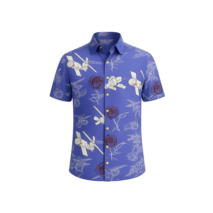 Skylab Hawaiian Shirt - Cape Kennedy Clothing 