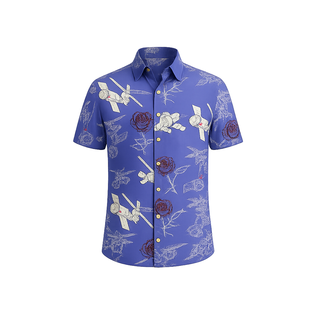 Skylab Hawaiian Shirt - Cape Kennedy Clothing 