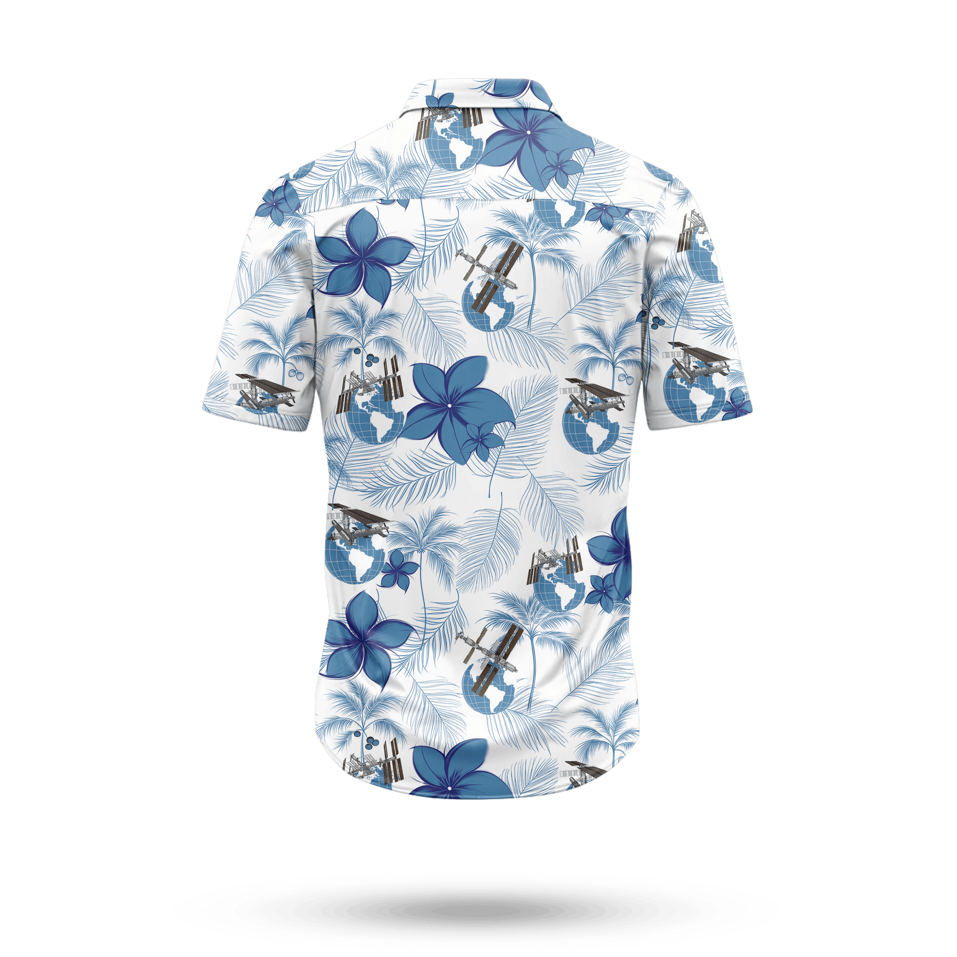 International Space Station Hawaiian Shirt - Cape Kennedy Clothing 