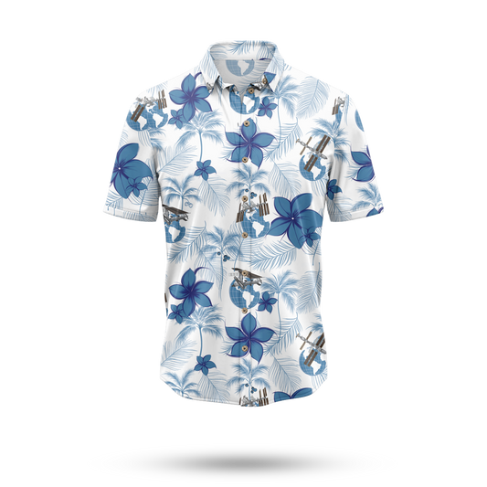 International Space Station Hawaiian Shirt - Cape Kennedy Clothing 
