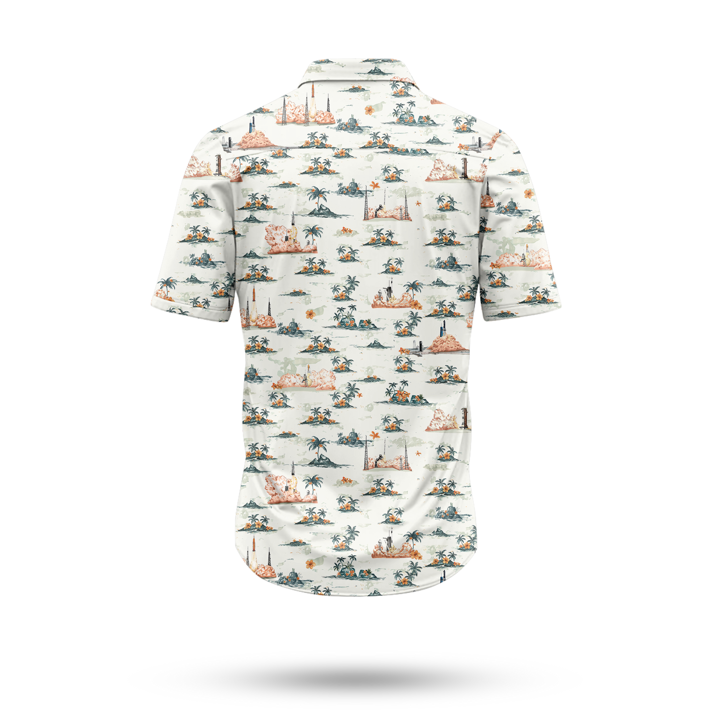Launch Complex 39 Hawaiian Shirt - Cape Kennedy Clothing 