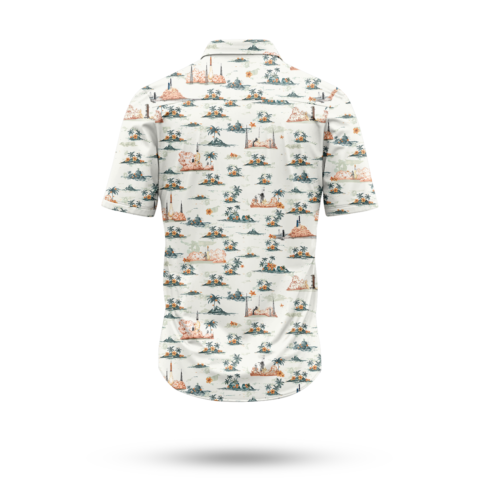 Launch Complex 39 Hawaiian Shirt - Cape Kennedy Clothing 