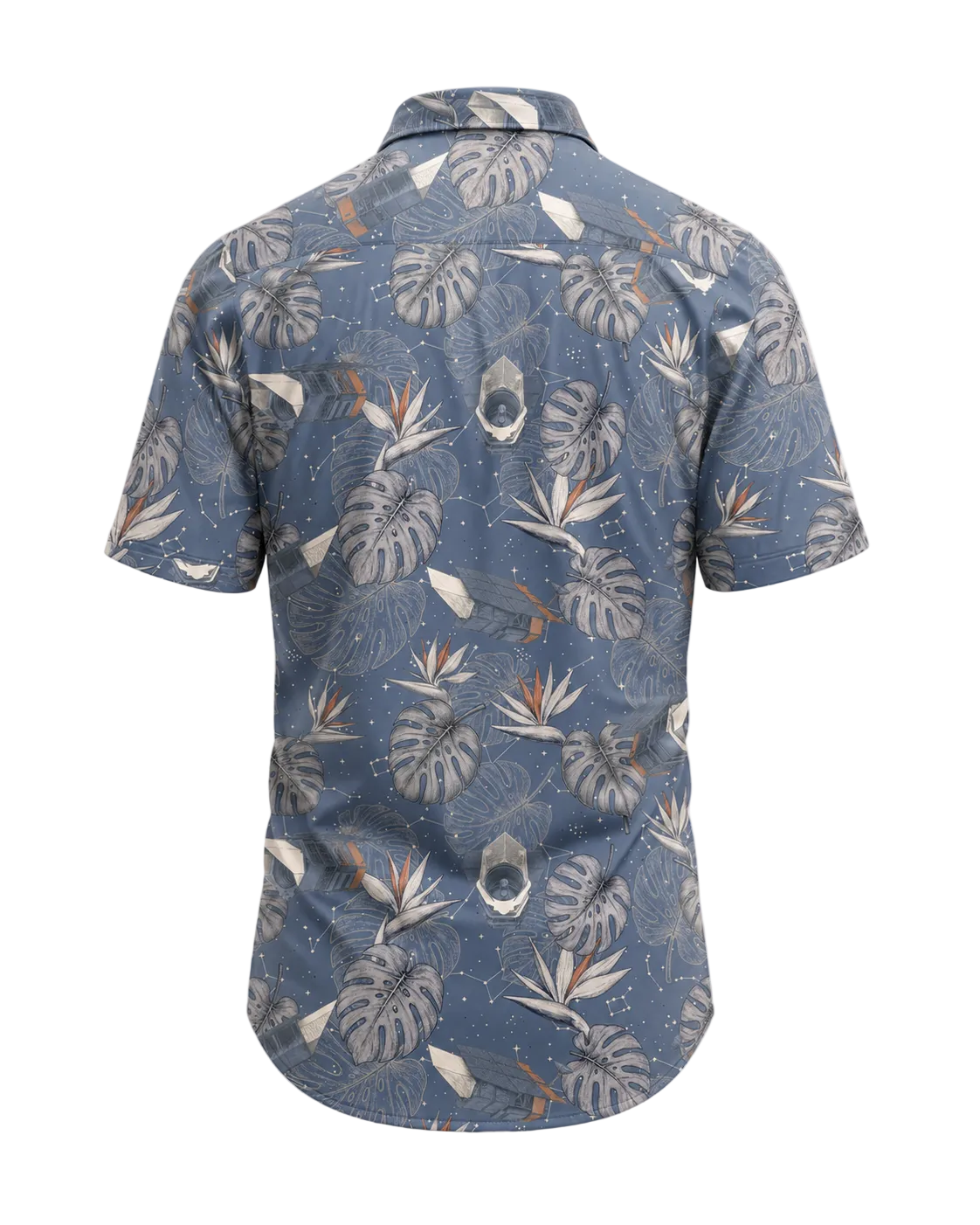 PRESALE--Nancy Grace Roman Telescope Hawaiian Shirt - Cape Kennedy Clothing 