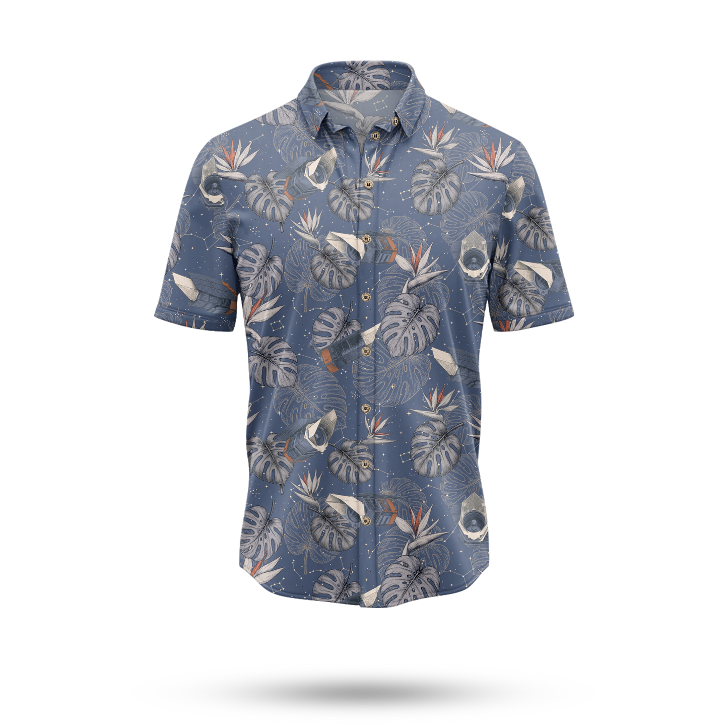 Nancy Grace Roman Telescope Hawaiian Shirt - Cape Kennedy Clothing 