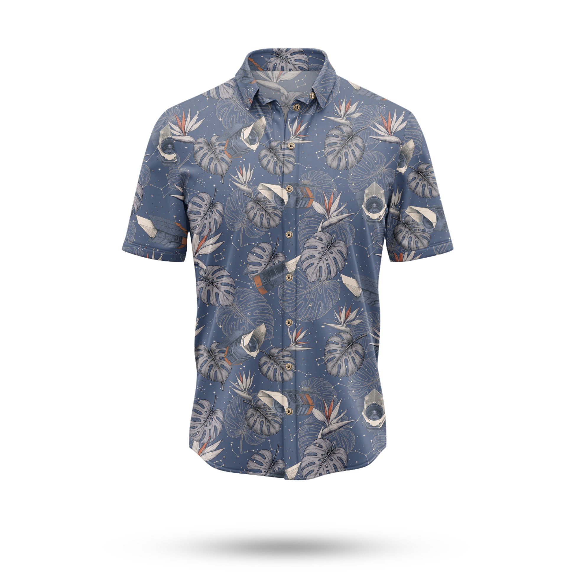 Nancy Grace Roman Telescope Hawaiian Shirt - Cape Kennedy Clothing 