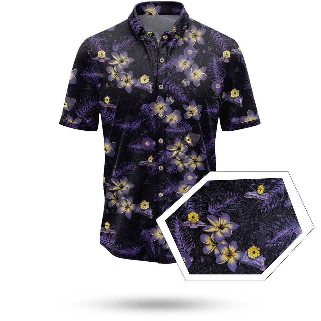James Web Space Telescope #2 Hawaiian Shirt - Cape Kennedy Clothing 