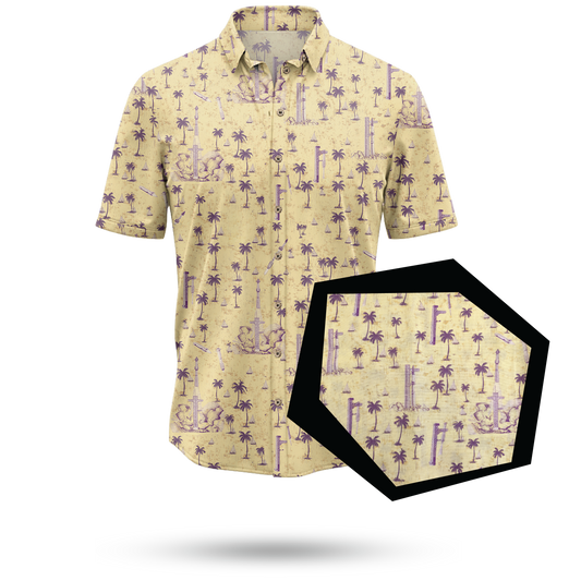 Vintage Starship Hawaiian Shirt - Cape Kennedy Clothing 