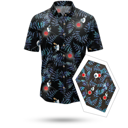Voyager Probe Hawaiian Shirt - Cape Kennedy Clothing 
