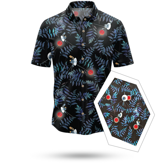 Voyager Probe Hawaiian Shirt - Cape Kennedy Clothing 