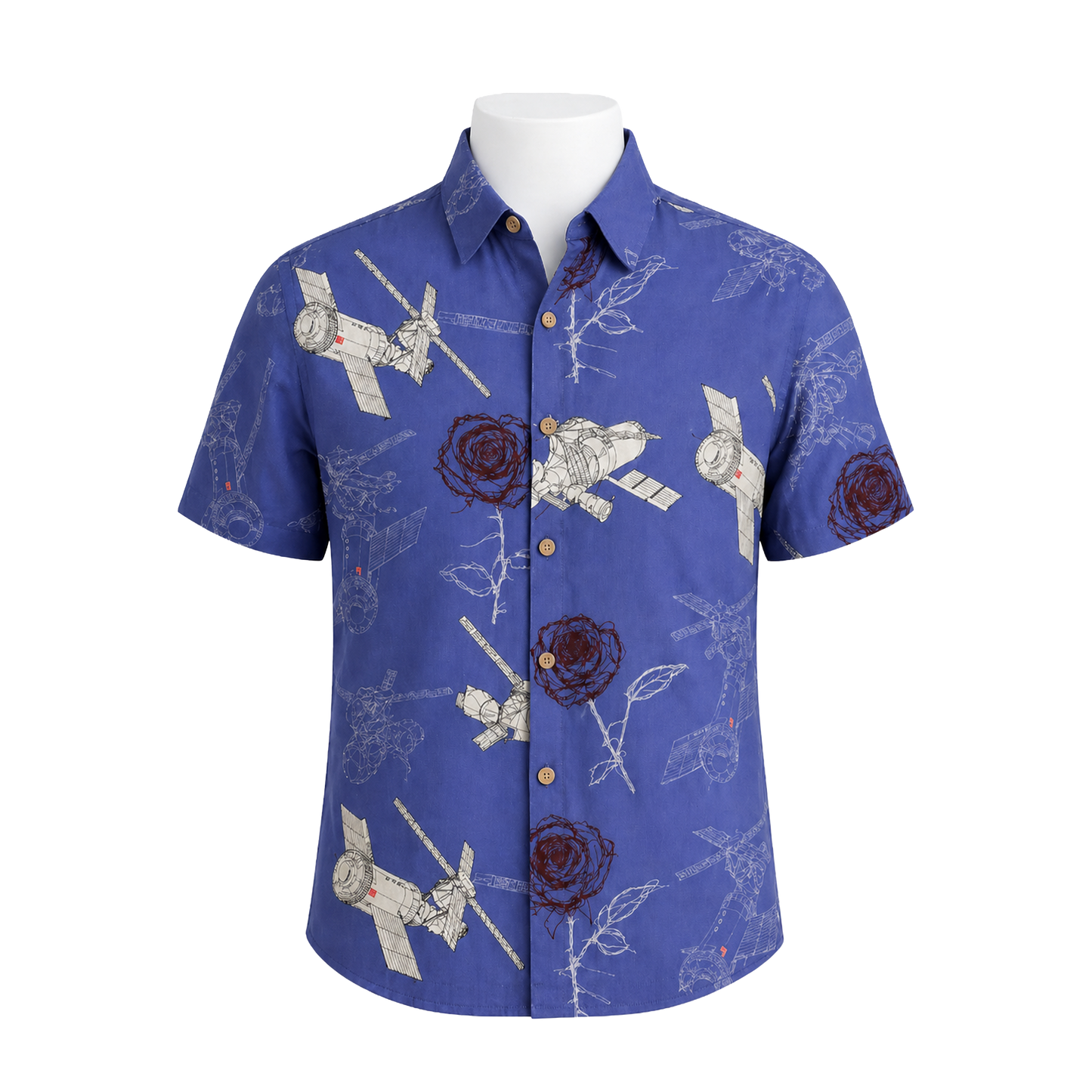 Skylab Hawaiian Shirt - Cape Kennedy Clothing 