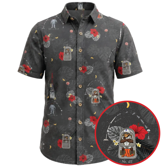 HAM the Space Chimp Hawaiian Shirt