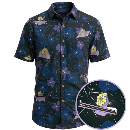 James Webb Space Telescope Hawaiian Shirt