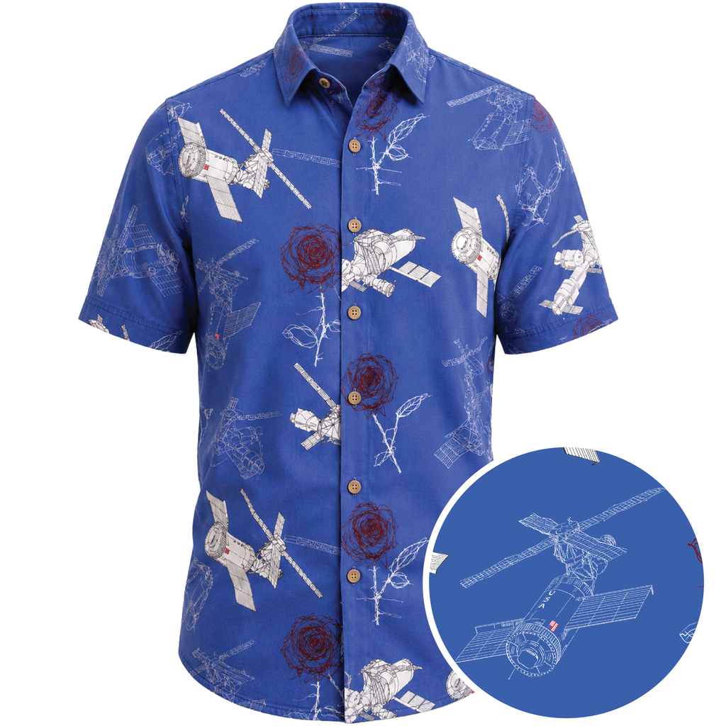 Skylab Hawaiian Shirt