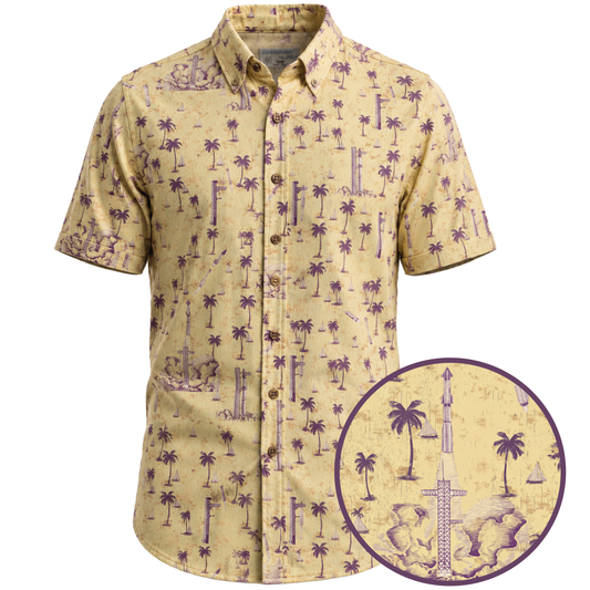Vintage Starship Hawaiian Shirt