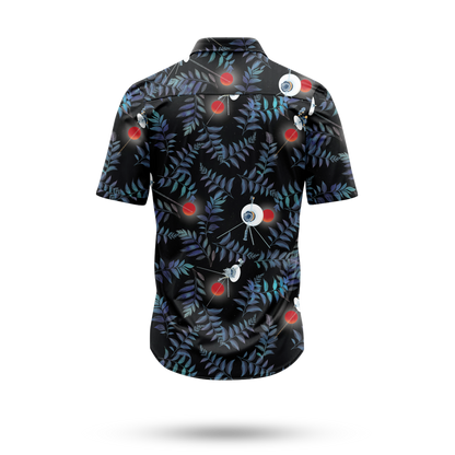 Voyager Probe Hawaiian Shirt - Cape Kennedy Clothing 