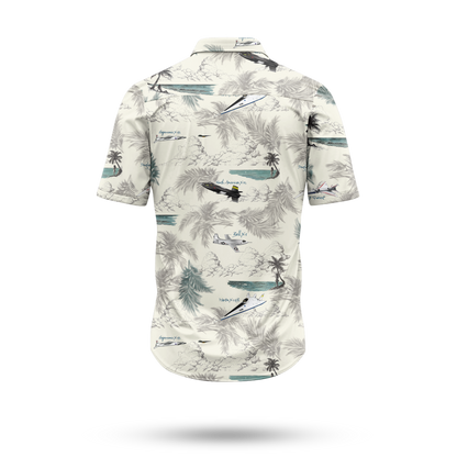 X-Planes Hawaiian Shirt - Cape Kennedy Clothing 