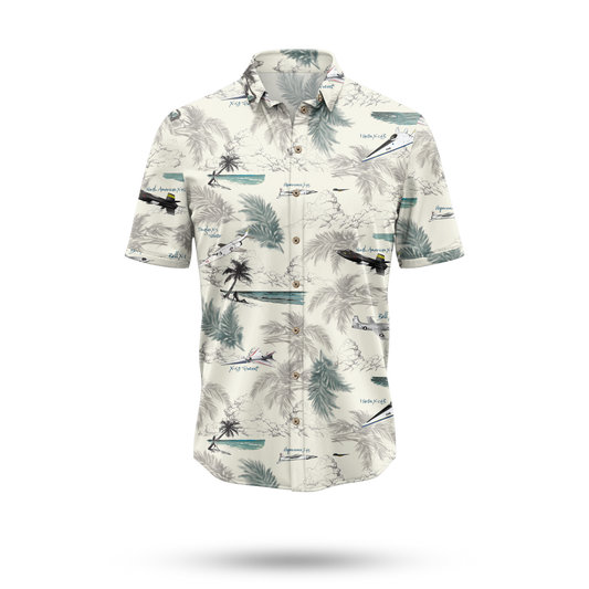 X-Planes Hawaiian Shirt - Cape Kennedy Clothing 