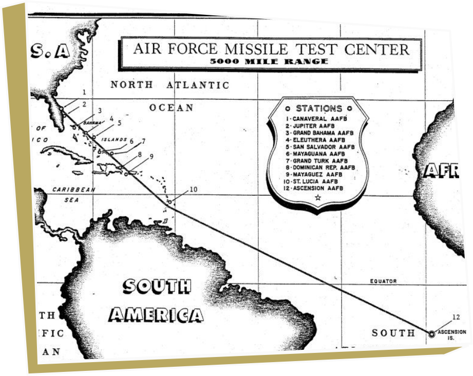 Missiles Of The Atlantic Test Range