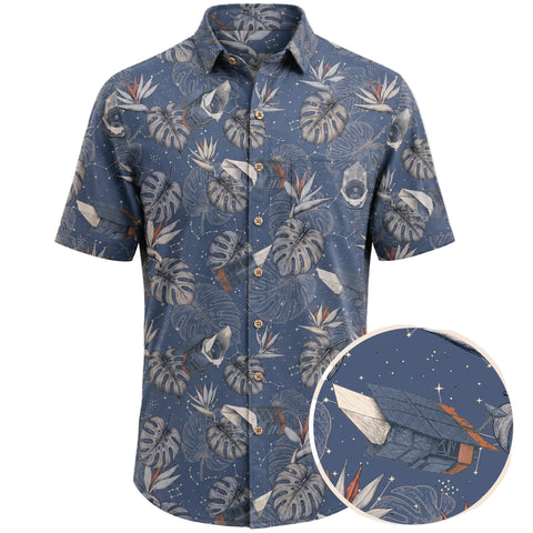 Nancy Grace Roman Telescope Hawaiian shirt - Roman space telescope all-over print